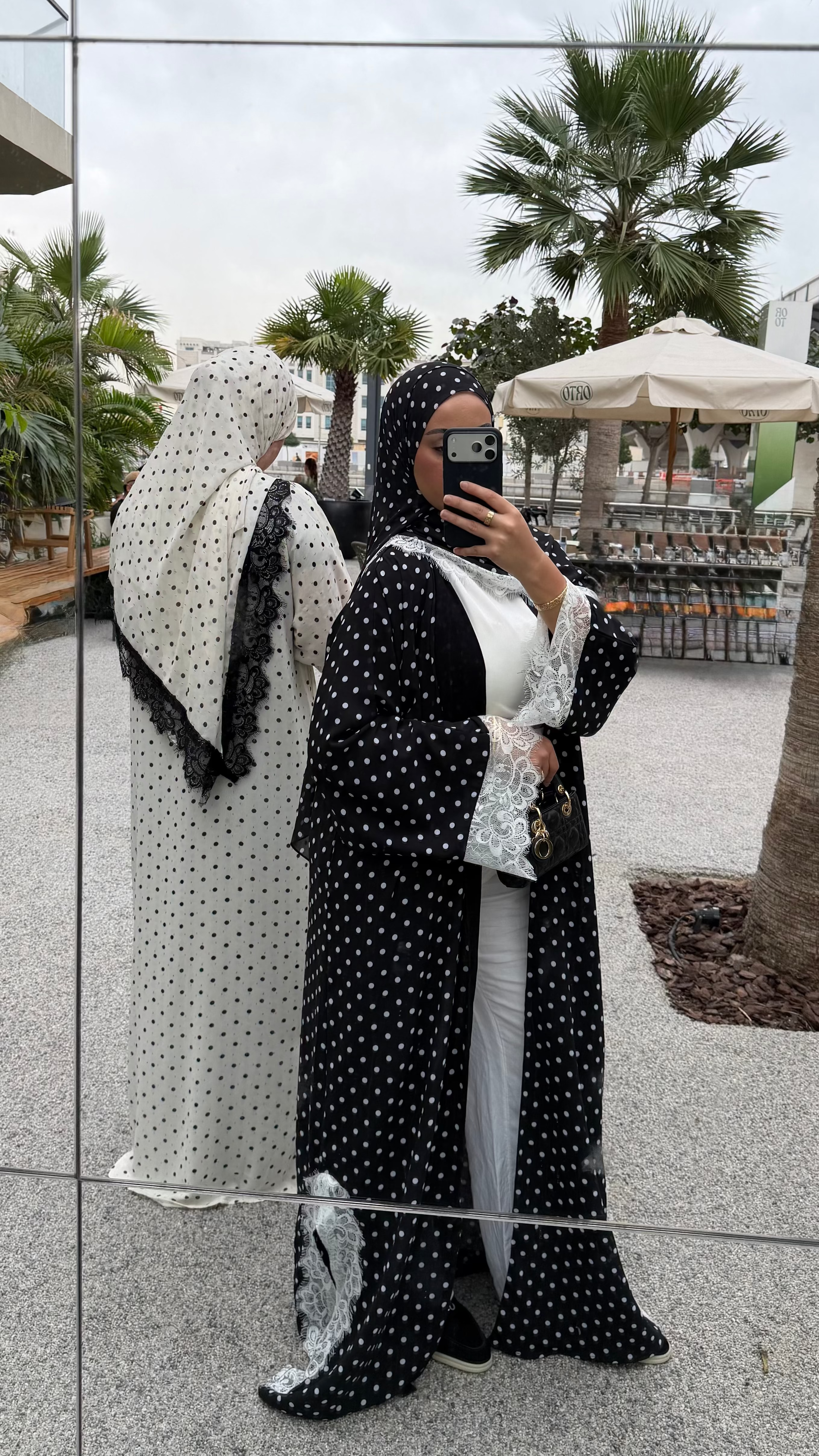 POLKA ABAYA - Hijab