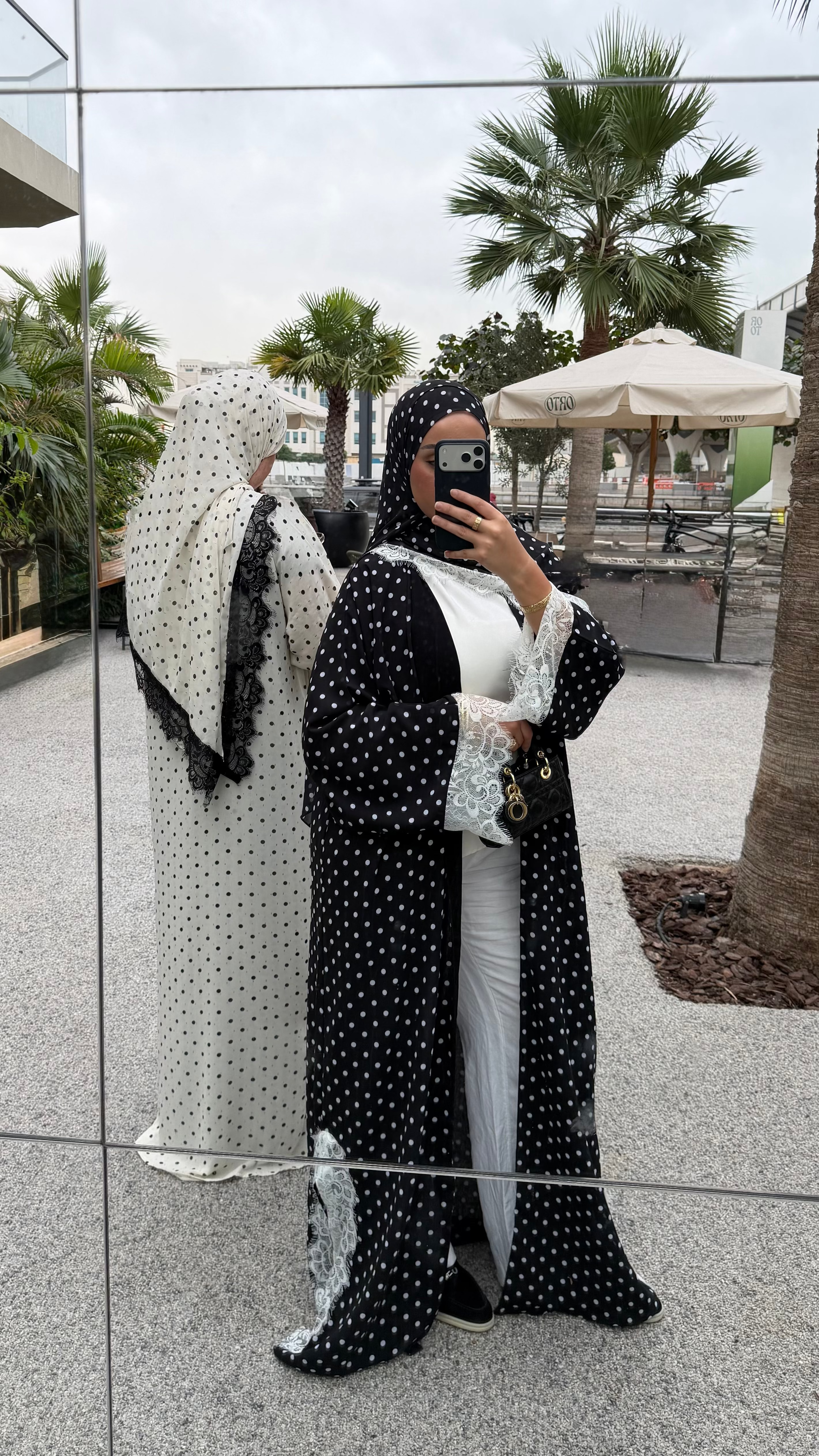 POLKA ABAYA - Hijab